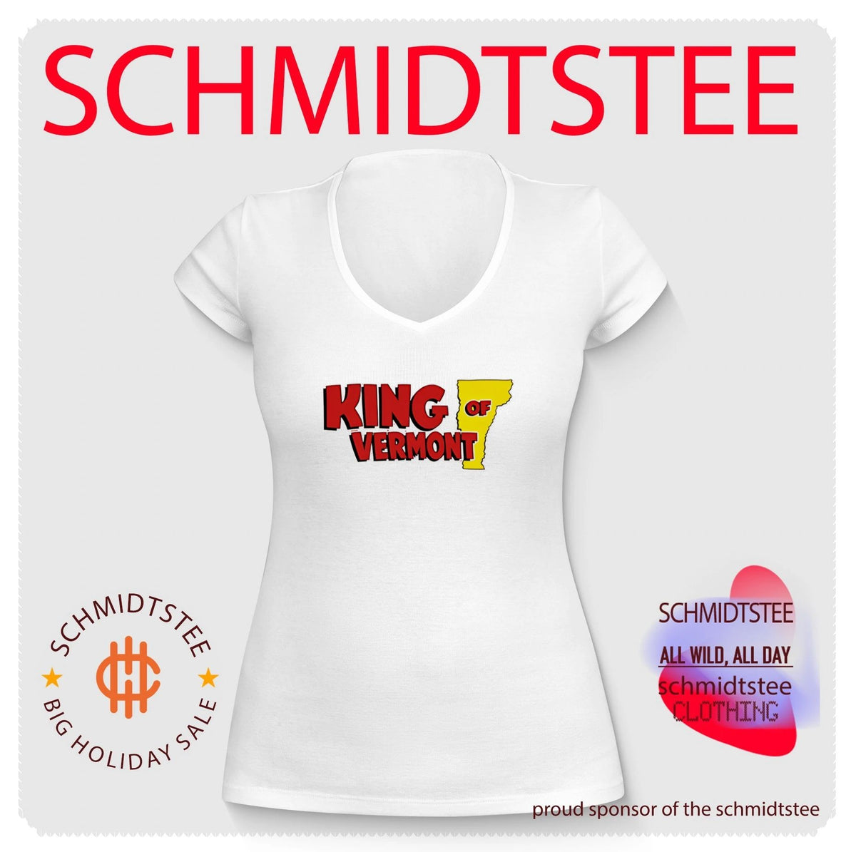 King of vermont state pride shirt