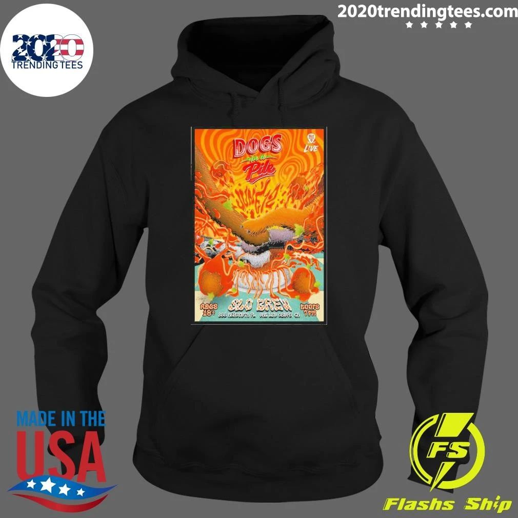 Dogs In A Pile In San Luis Obispo CA On June 12 2026 Tour Shirt