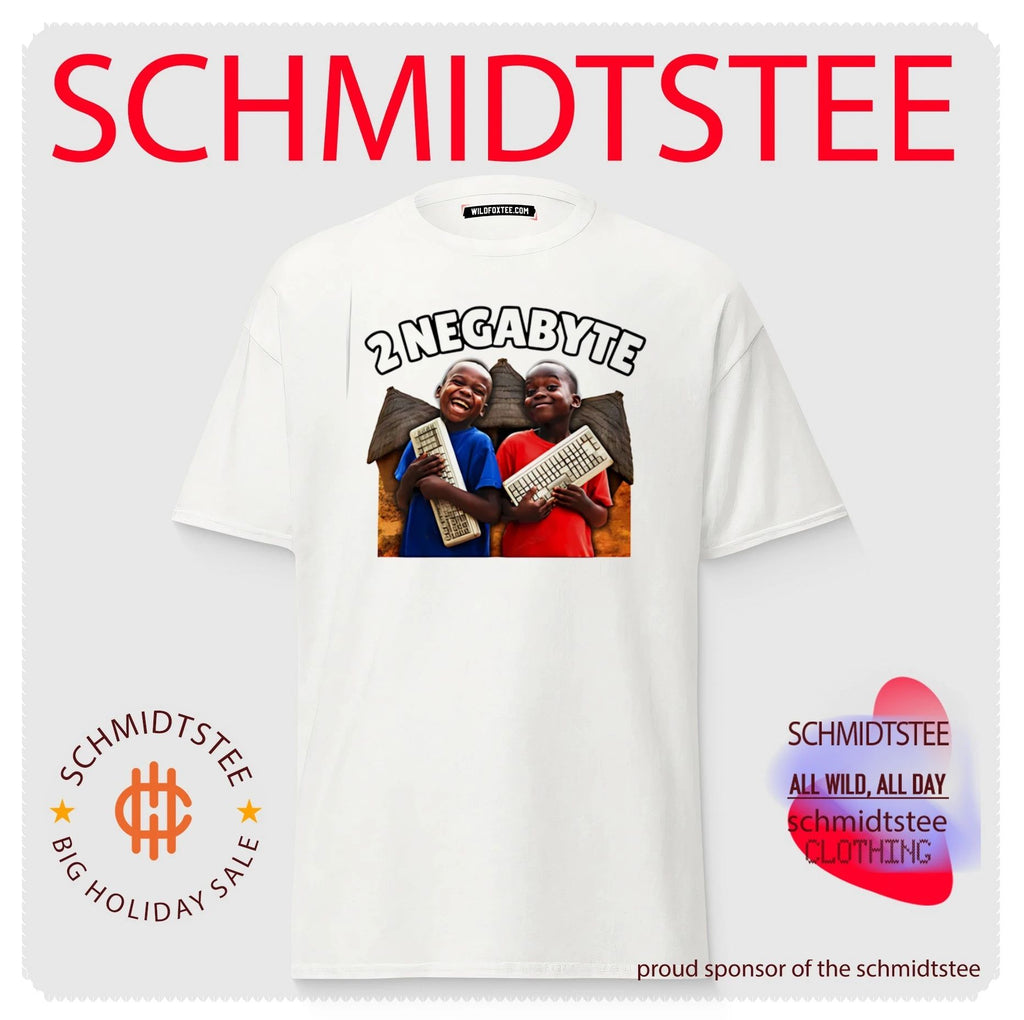 2 negabyte children graphic shirt