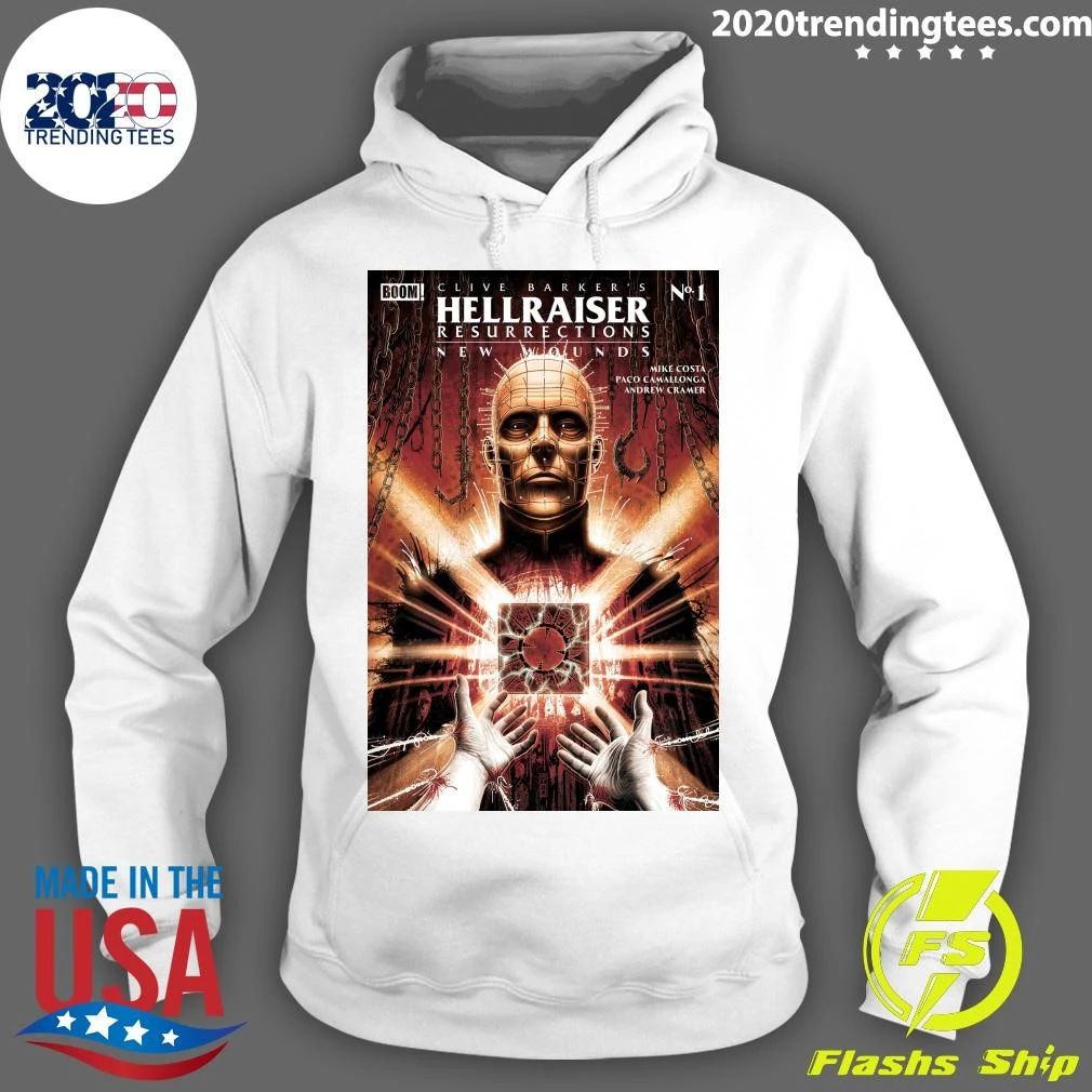 Boom Clive Barker’s Hellraiser Resurrections New Wounds Mike Costa Paco Camallonga Andrew Cramer Shirt