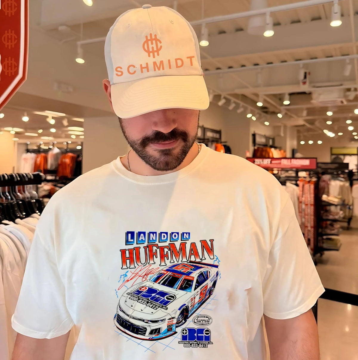 Landon Huffman Fully Charged Racing Bootleg shirt