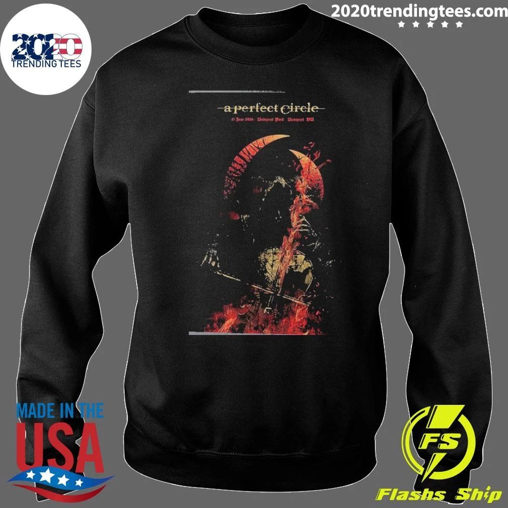 A Perfect Circle Poster Show At Budapest Park In Budapest Hungary On June 15 2026 Home Shirt