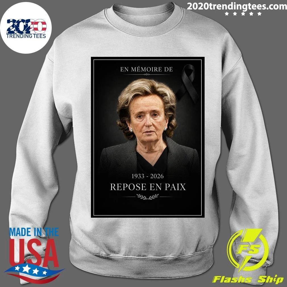 En Mémoire De Bernadette Chirac 1933-2026 Repose En Paix Shirt