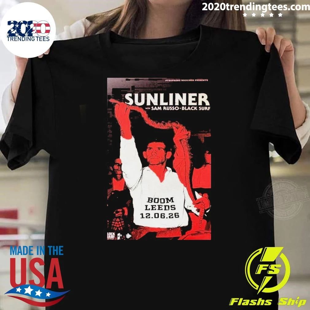 Sunliner Sam Russo June 12 2026 Poster Shirt
