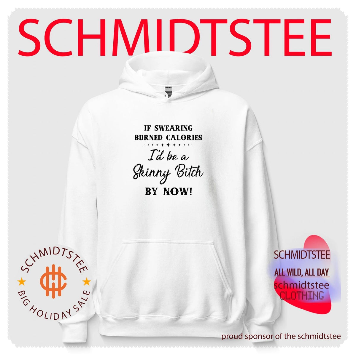 If swearing burned calories I’d be a skinny bitch by now shirt
