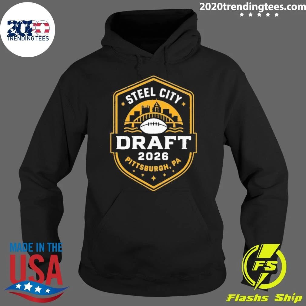 Steel City Draft 2026 x Pittsburgh Football Shirt