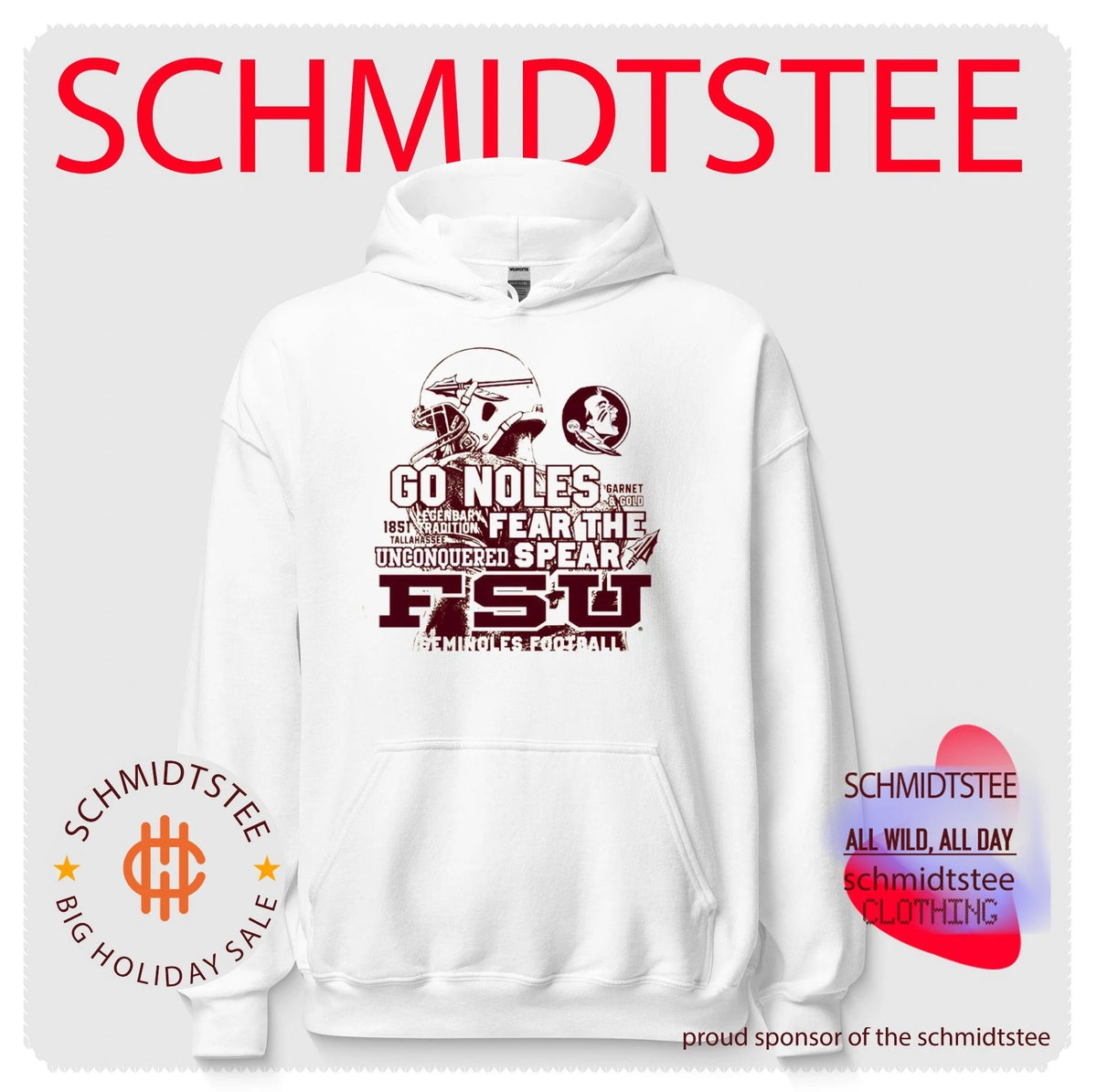 Florida State Seminoles Go Noles Fear the Spear Unconquered shirt