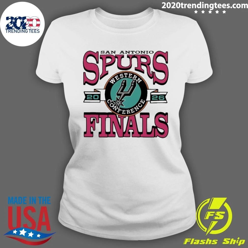 Spurs Finals 2026 Nba Western Conference Champions Shirt