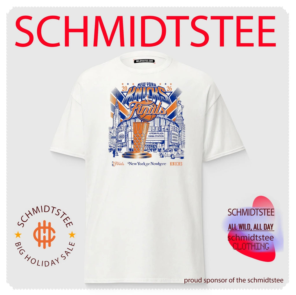 Knicks 2026 NBA Finals New York Nowhere graphic shirt