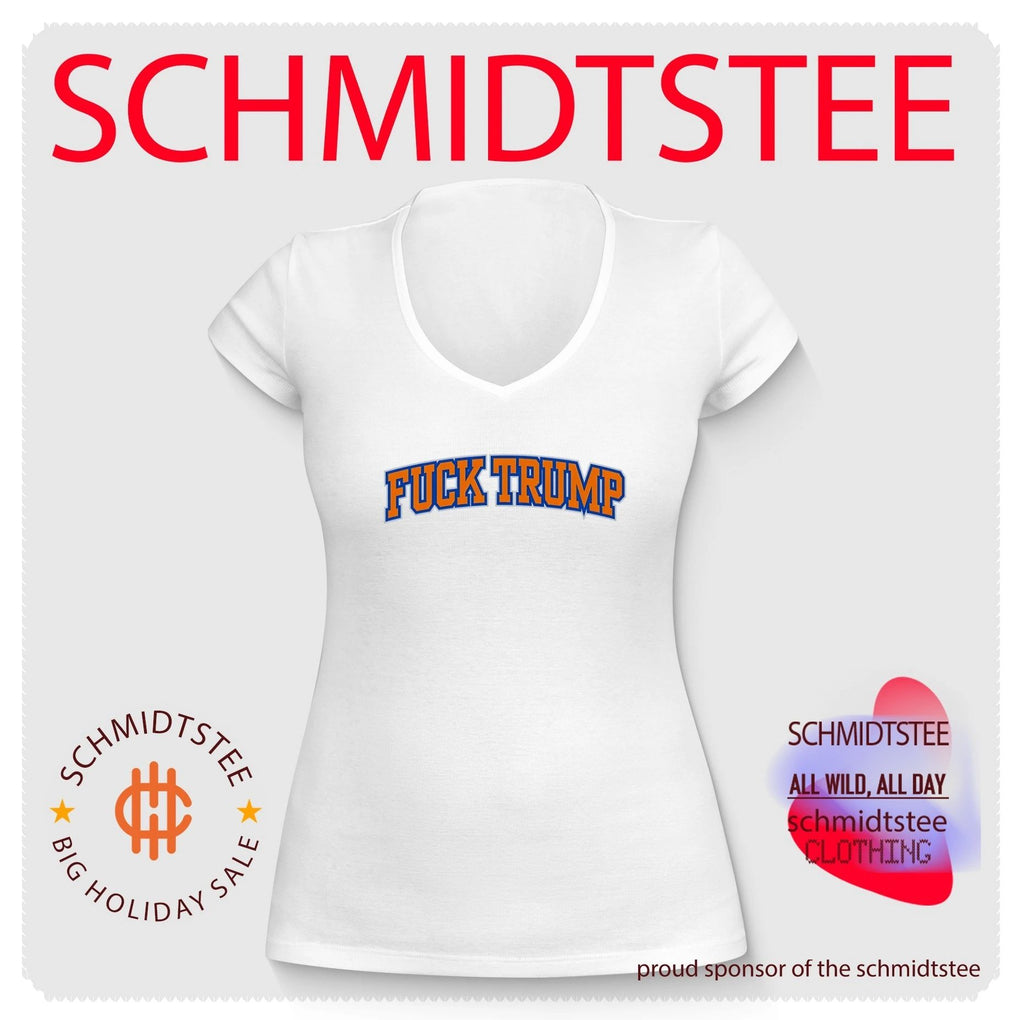 New Yock Knicks fuck Trump color scheme shirt