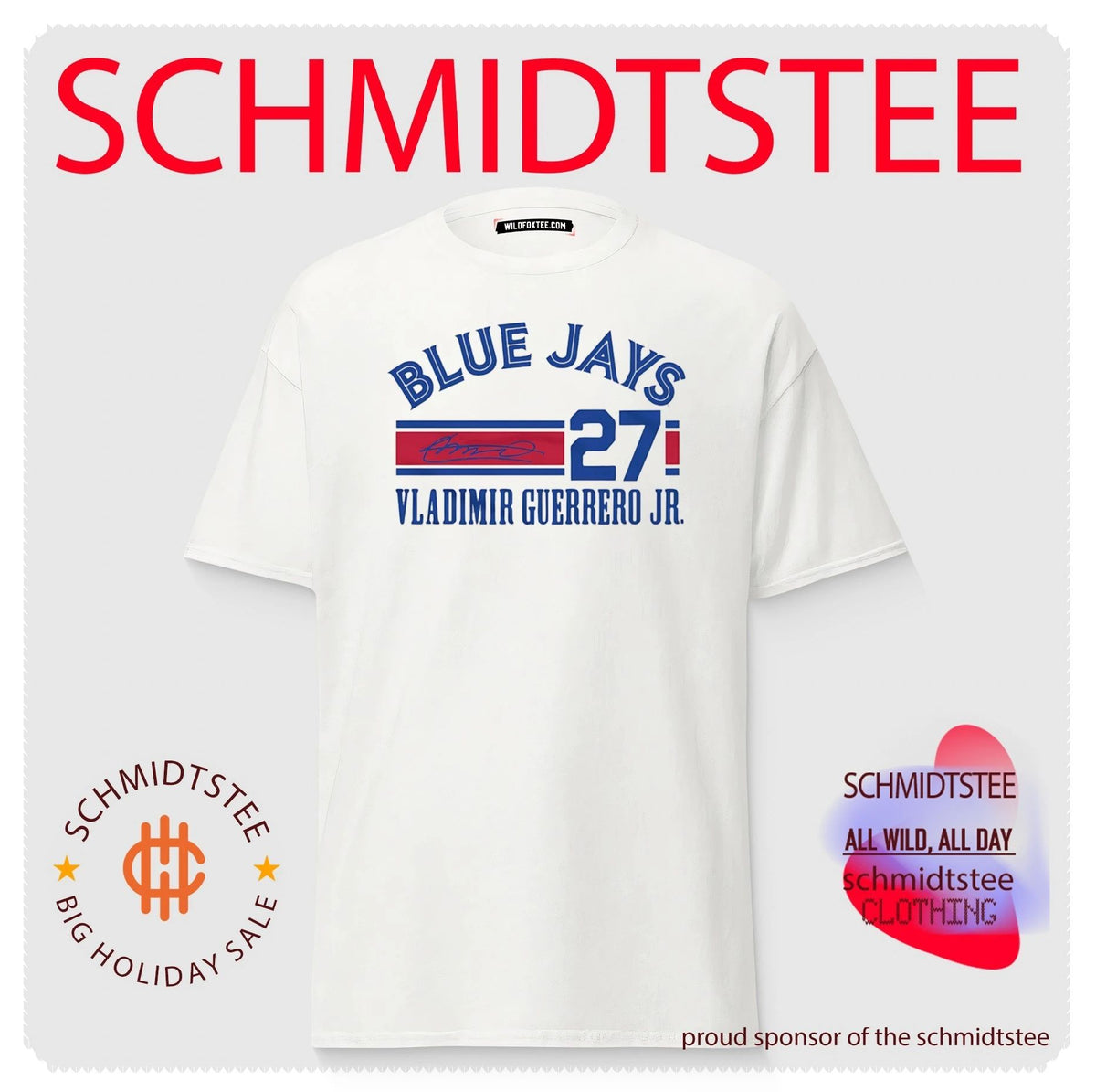 Toronto Blue Jays Vladimir Guerrero Jr Signature Name & Number shirt