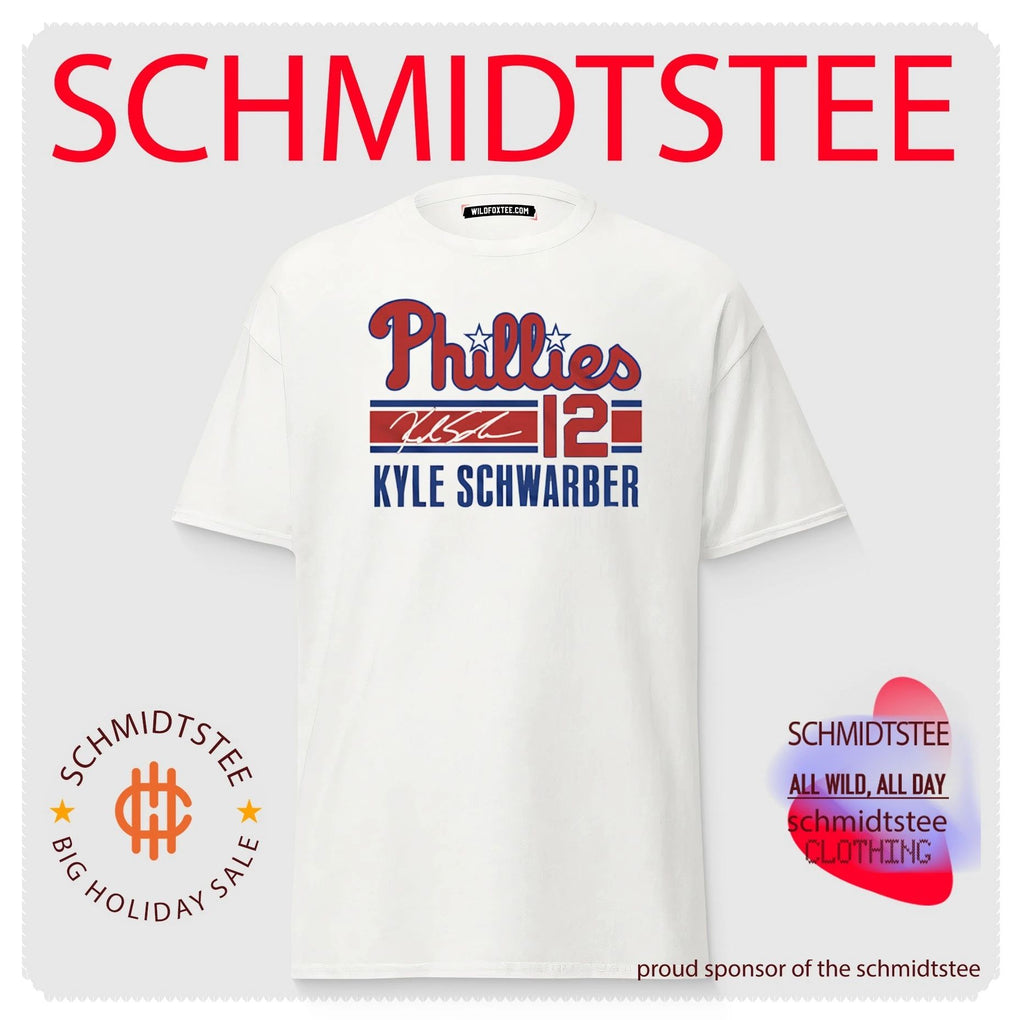 Philadelphia Phillies Kyle Schwarber Signature Name & Number shirt