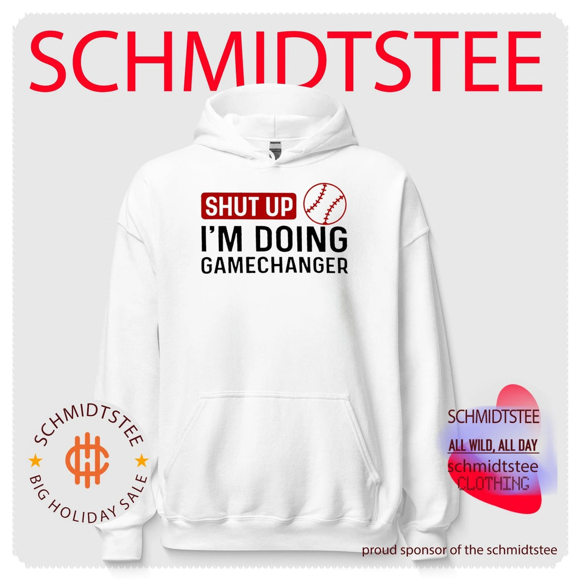 Shut Up I’m Doing GameChanger baseball softball shirt