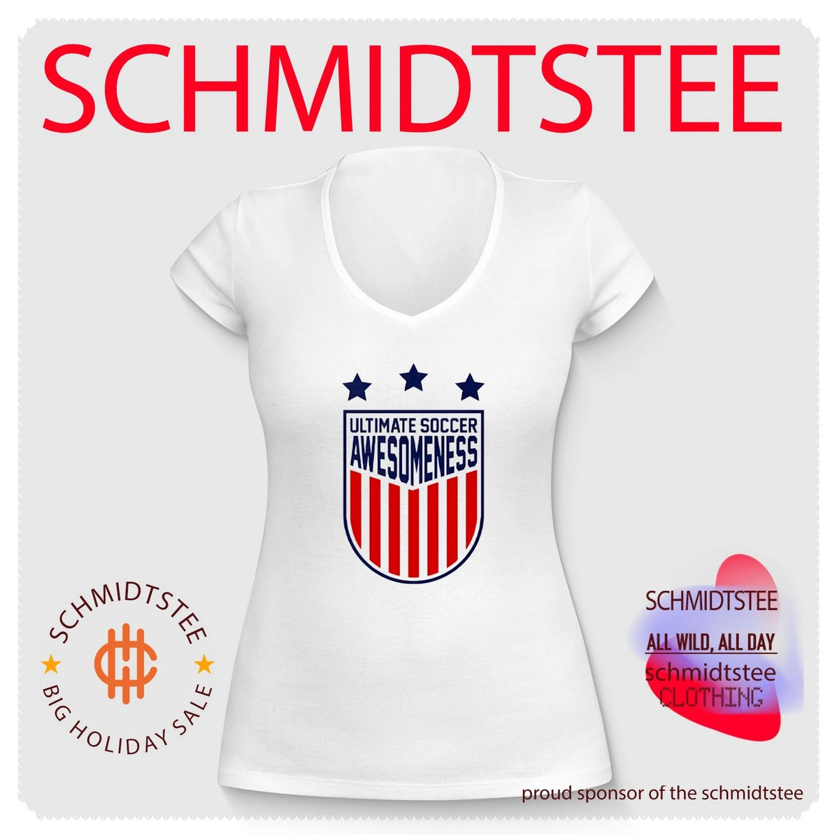 Ultimate Soccer Awesomeness 2026 logo shirt