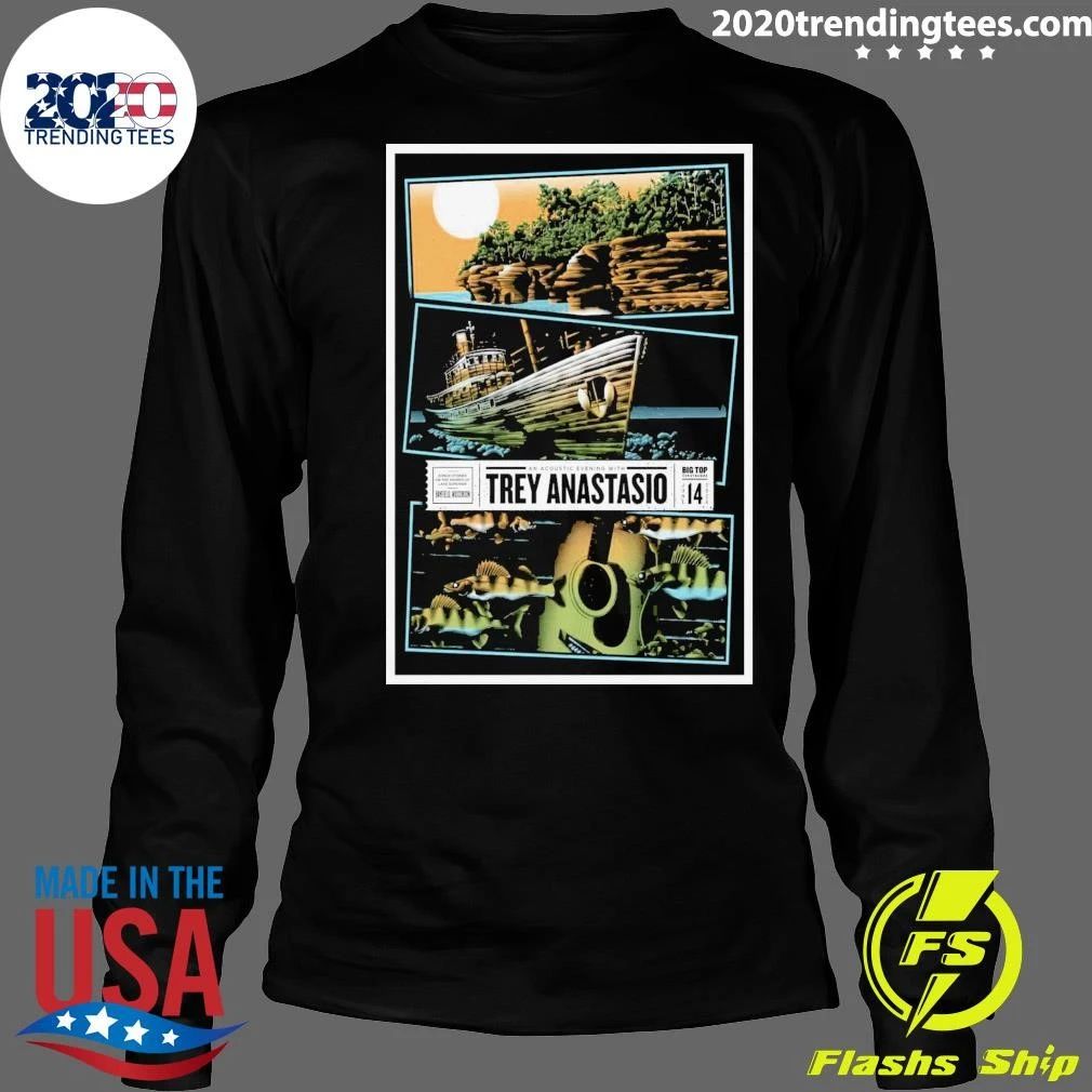 Trey Anastasio Bayfield Tour On June 14 2026 Shirt