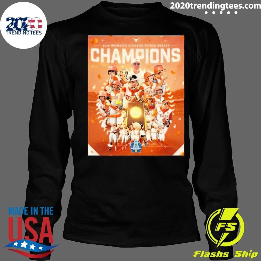 Texas Longhorns 2026 NCAA Softball Women’s College World Series National Champions Shirt