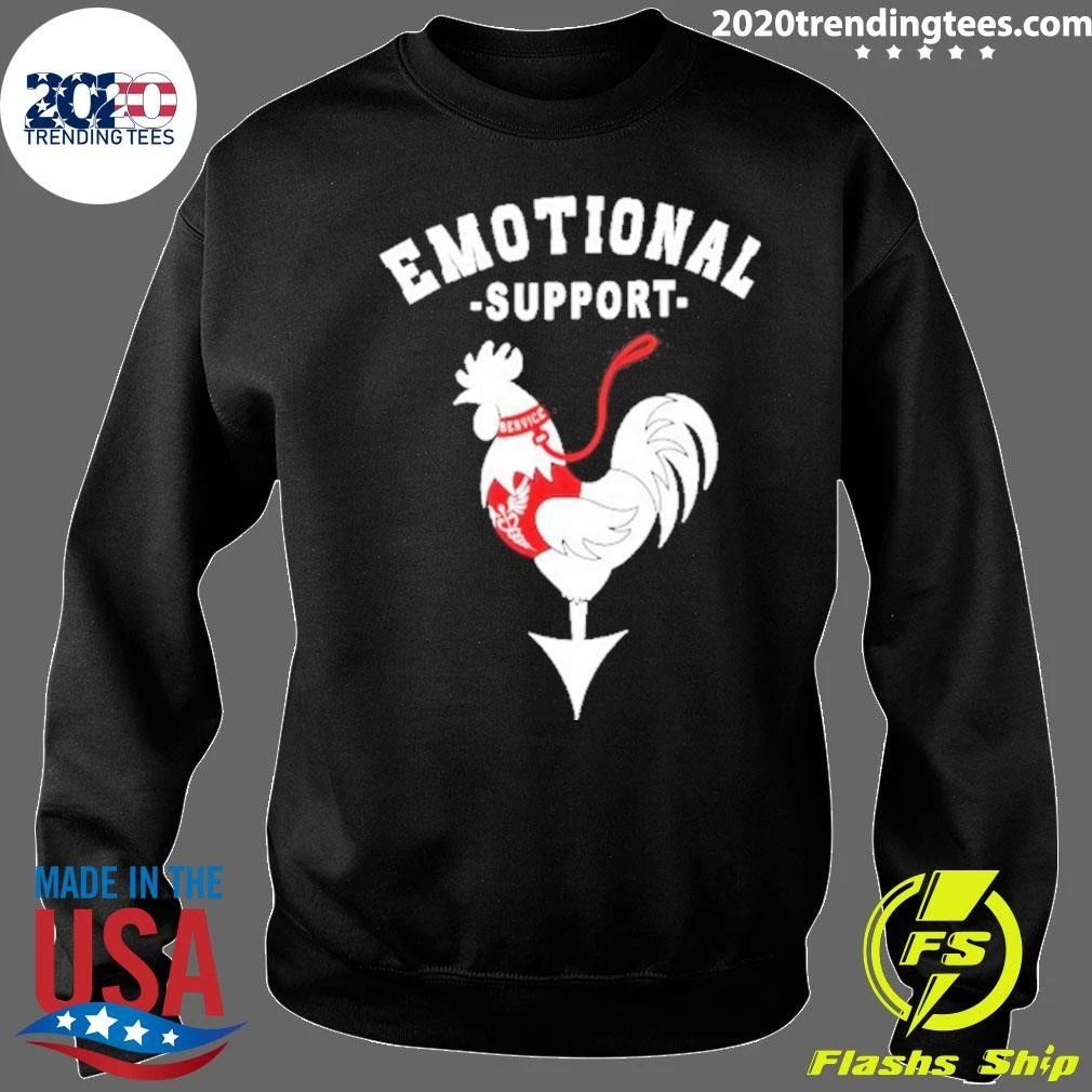 Chicken Bervice Emotional Support Shirt