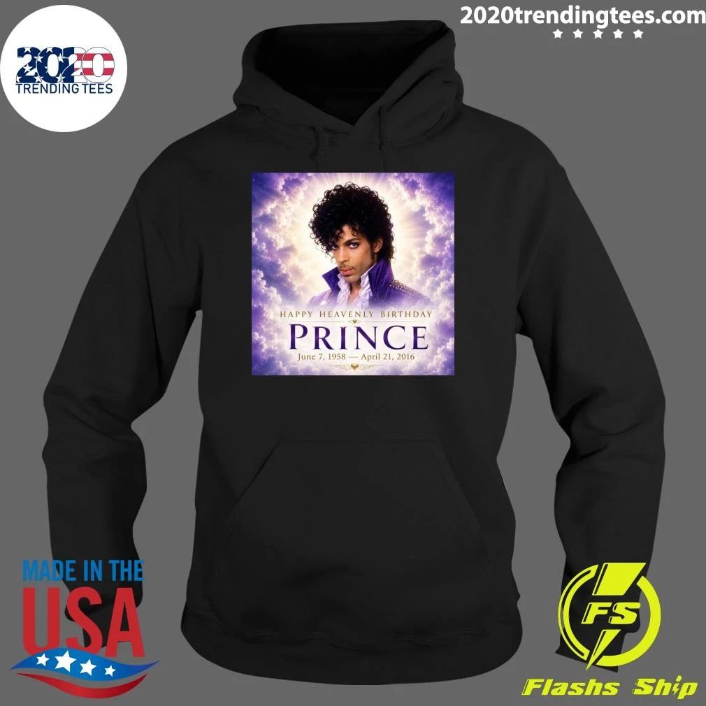 Happy Heavenly Birthday Prince June 7, 1958 – April 21, 2016 Shirt