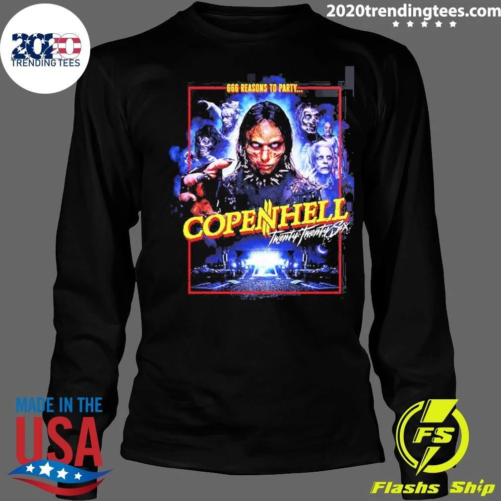 Copenhell Festival 2026 Merch Copenhagen Denmark From 24 To 27 June 2026 Shirt