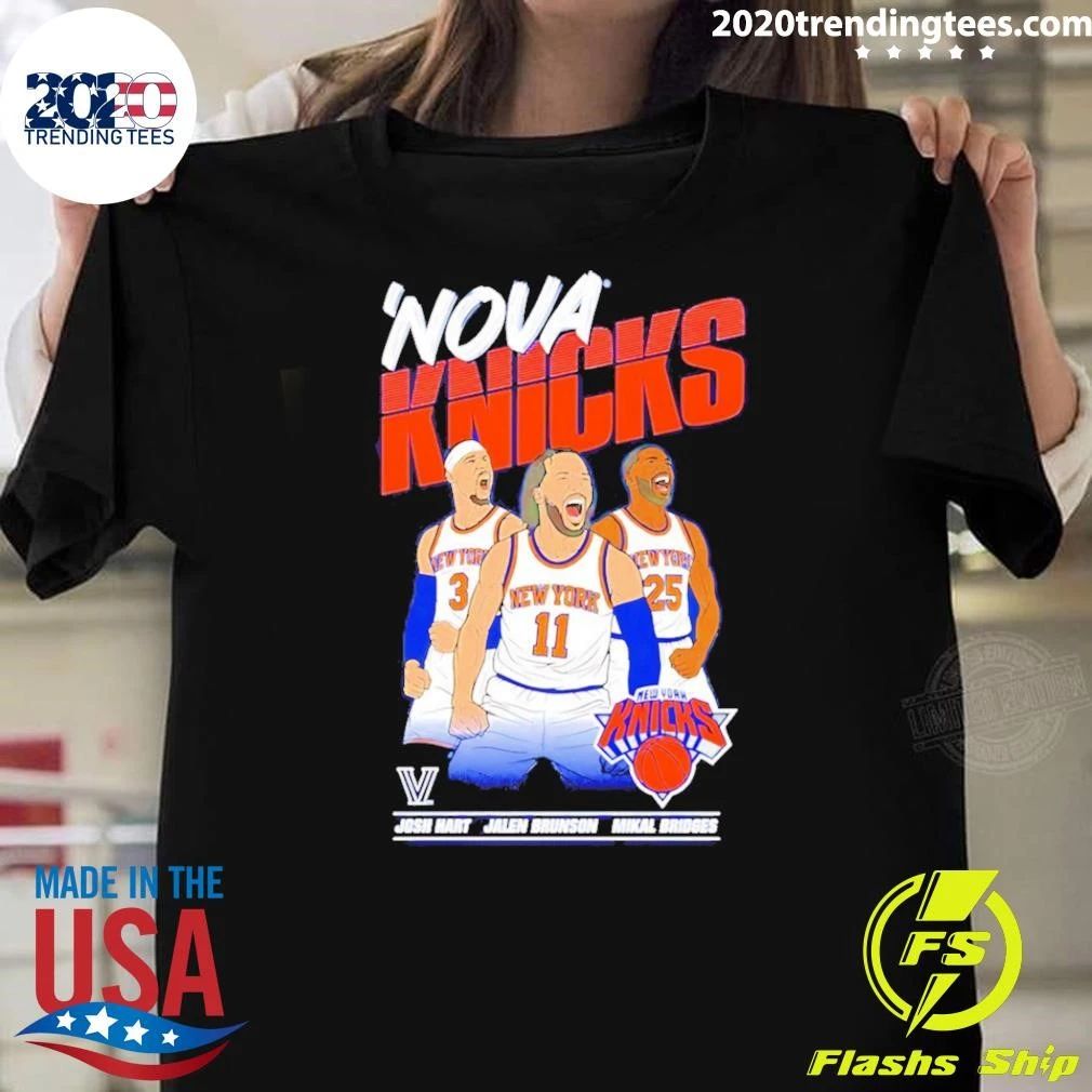 Jalen Brunson, Josh Hart & Mikal Bridges Outerstuff Toddler Nova Knicks Shirt
