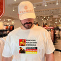 Removing polish with chemicals shirt