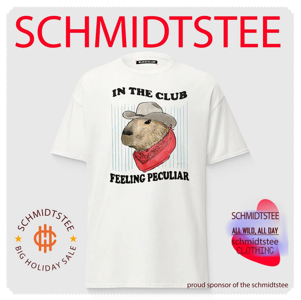 Capybara in the club feeling peculiar shirt