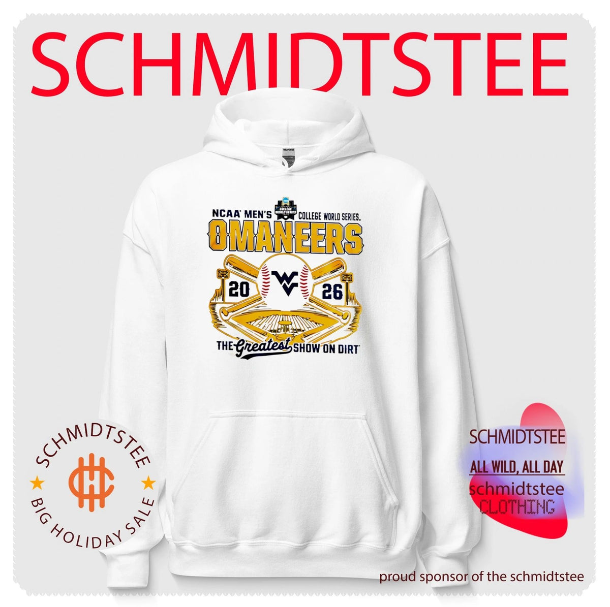 West Virginia Mountaineers Omaneers Baseball College World Series 2026 shirt