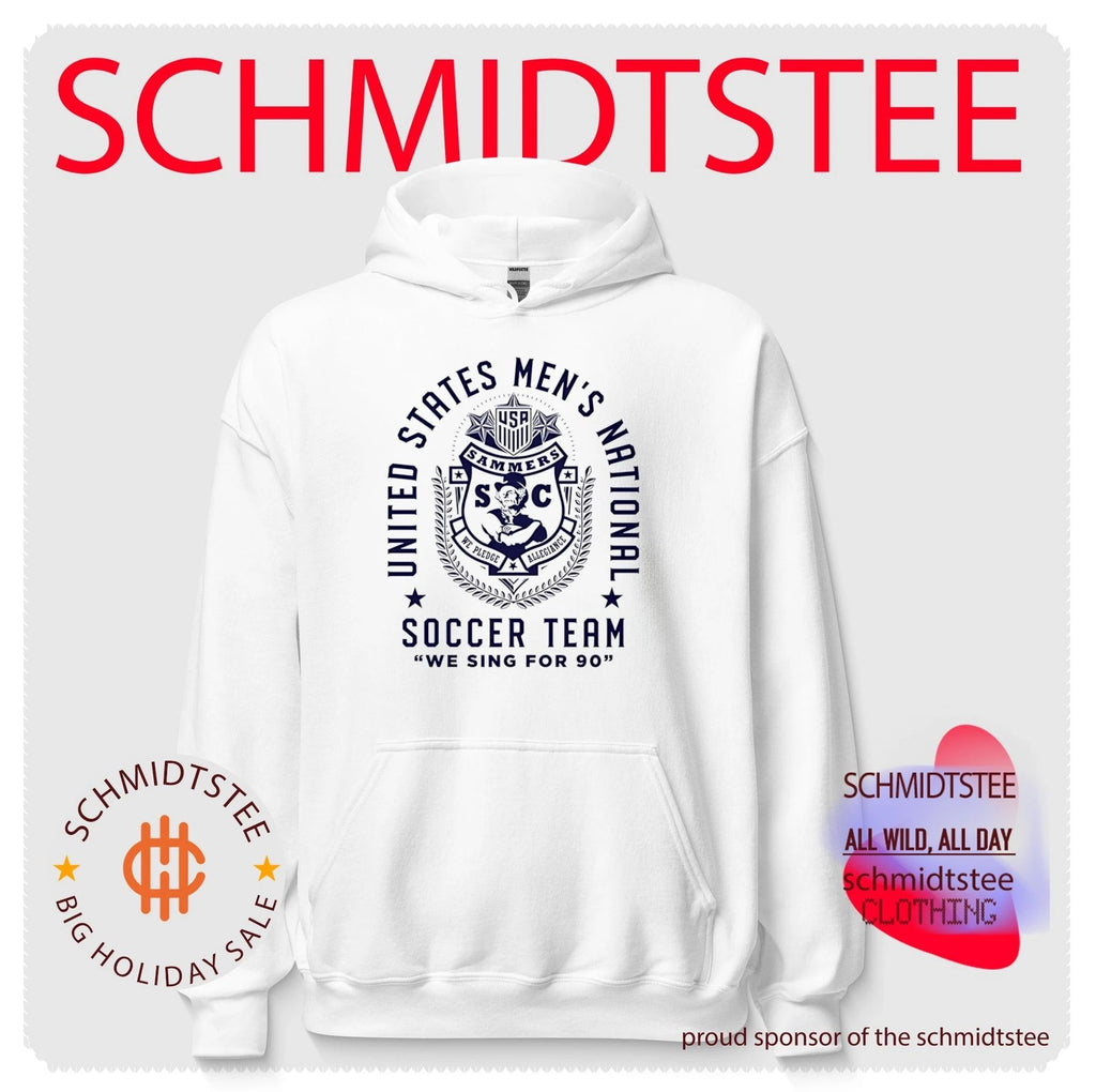 US Soccer Sammers We Sing For 90 Emblem logo shirt