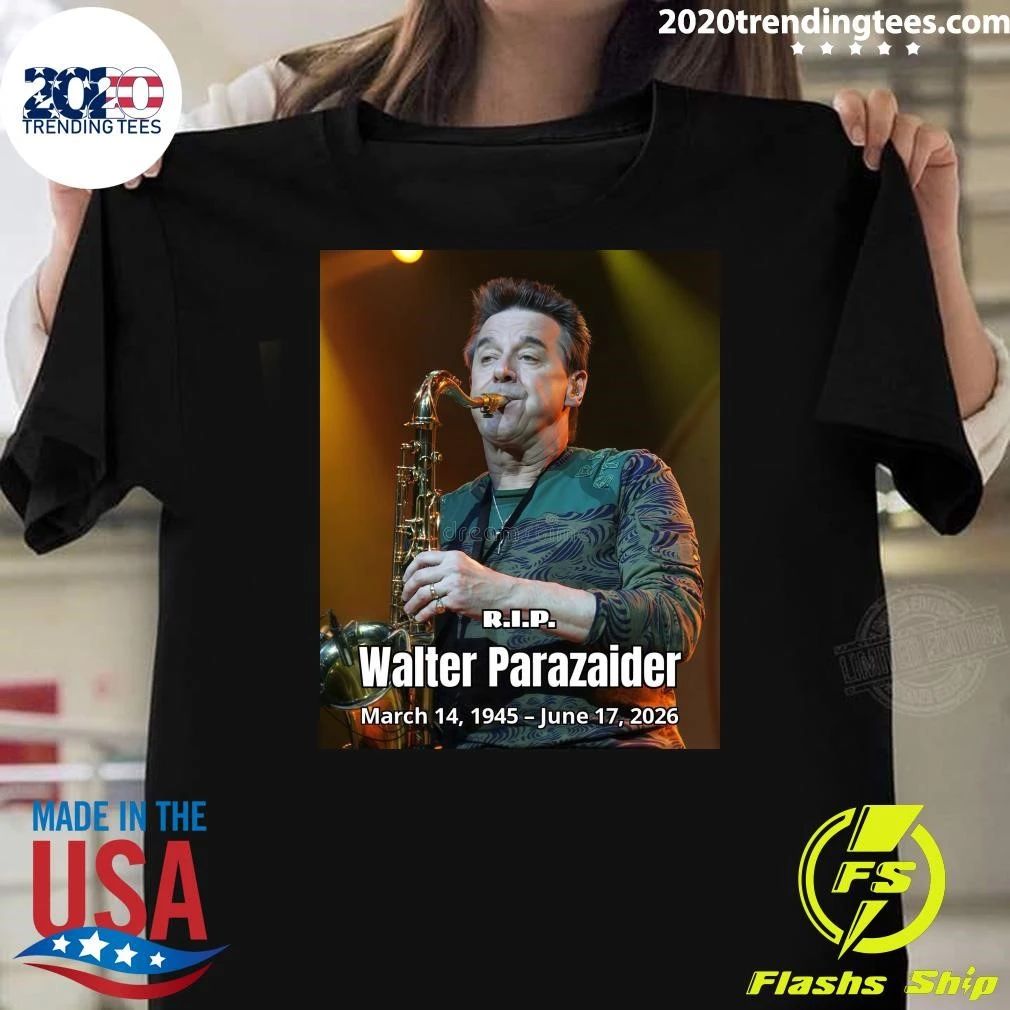 R.I.P. Walter Parazaider Chicago Co-Founder Dies at 81 After Long Battle with Alzheimer’s Shirt