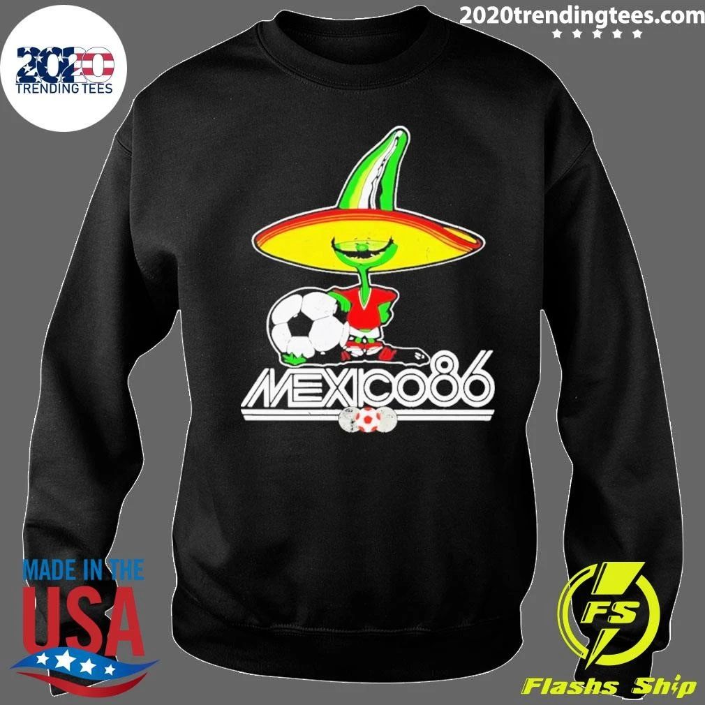 Pique Mexico 86 Soccer Mascot Mexico World Cup 2026 Shirt