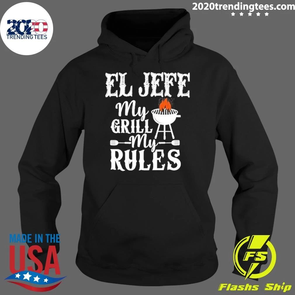 El Jefe My Grill My Ryles Chef Shirt