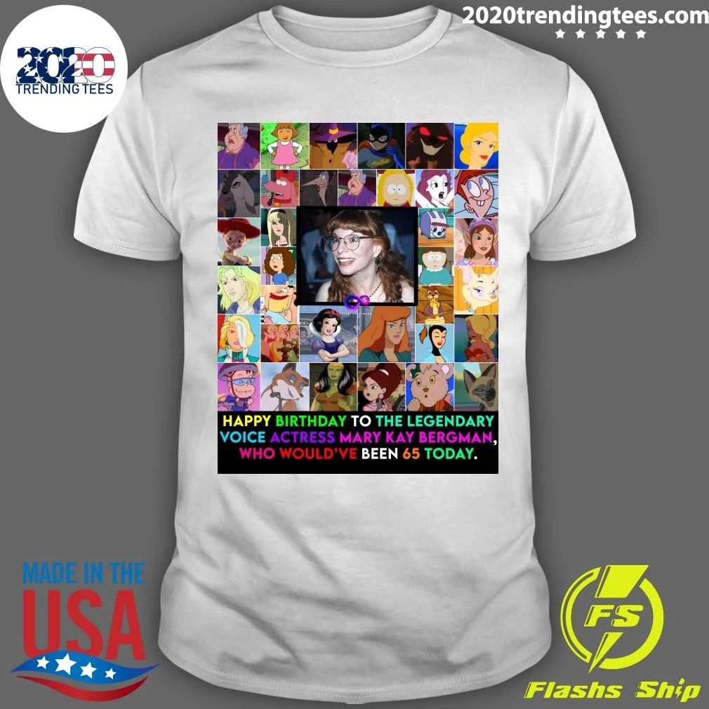 Happy Birthday To The Legendary Voice Actress Mary Kay Bergman, Who Would’ve Been 65 Shirt