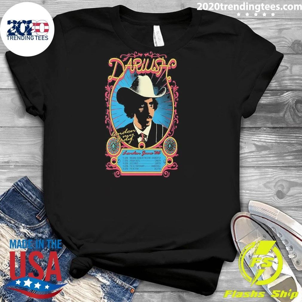 Dariush London June 2026 Tour Shirt