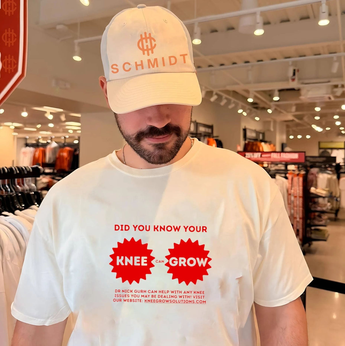 Did you know your knee can grow shirt