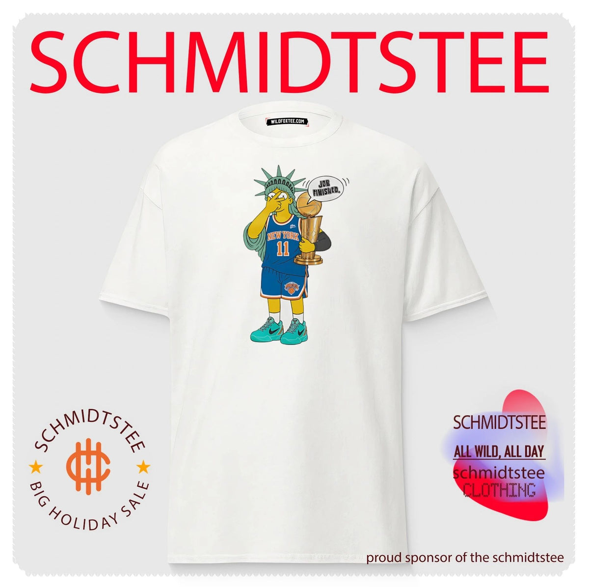 Statue of Liberty New York Job Finished 2026 Champions shirt