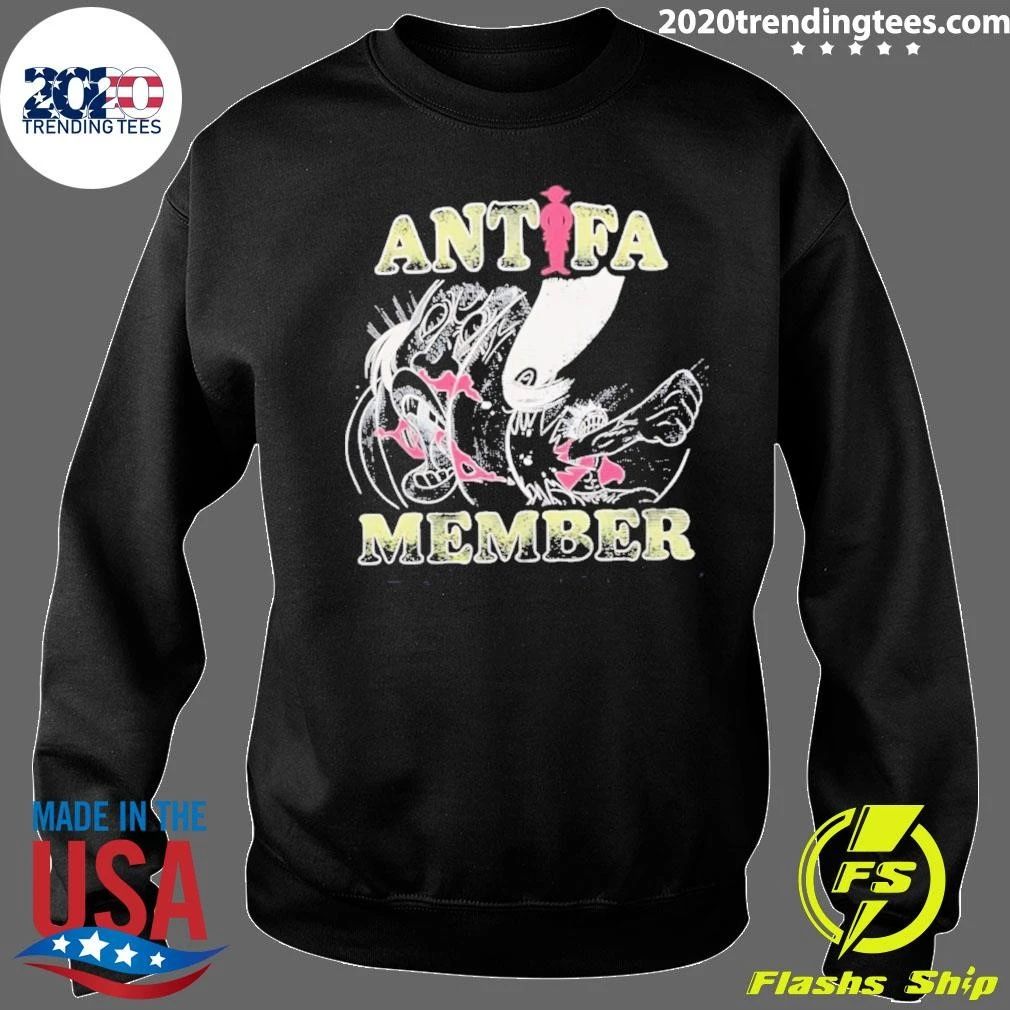 Antifa Member Graphic Vintage Shirt