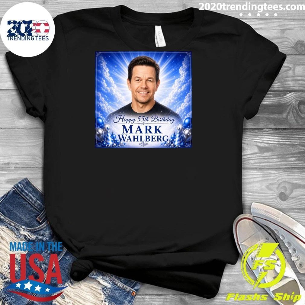 Happy 55th Birthday Mark Wahlberg Born June 5, 1971 Shirt