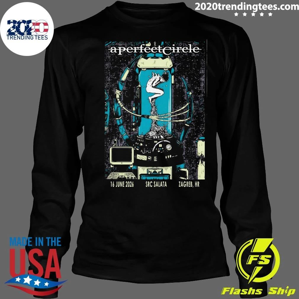 A Perfect Circle Zagreb HR Tour On June 16 2026 Shirt