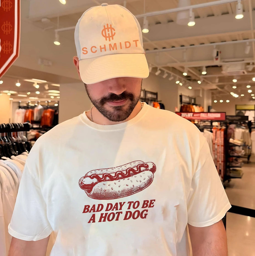 Bad Day to Be a Hot Dog funny food humor shirt