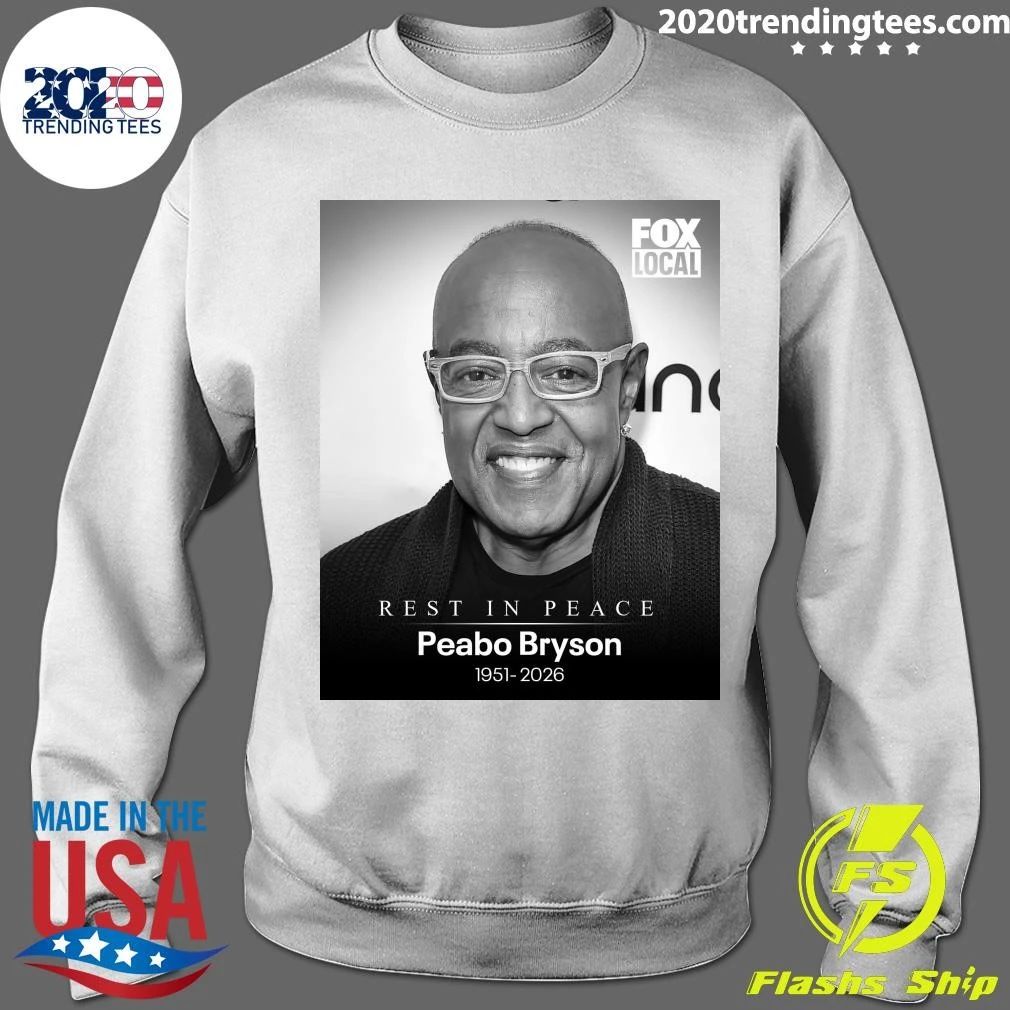 Rest In Peace Peabo Bryson 1951-2026 Shirt