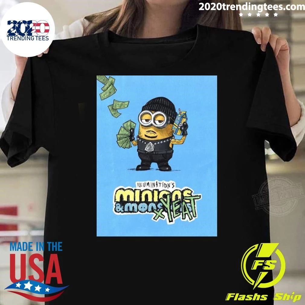 Million Dollar Minion Illumination’s Minions & Minions x Yeat Shirt