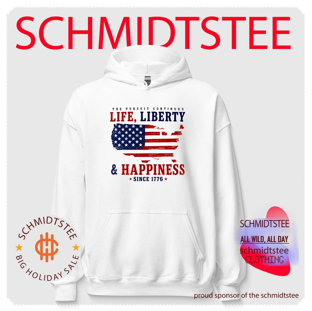 The Pursuit Continues Life Liberty and happiness State shirt