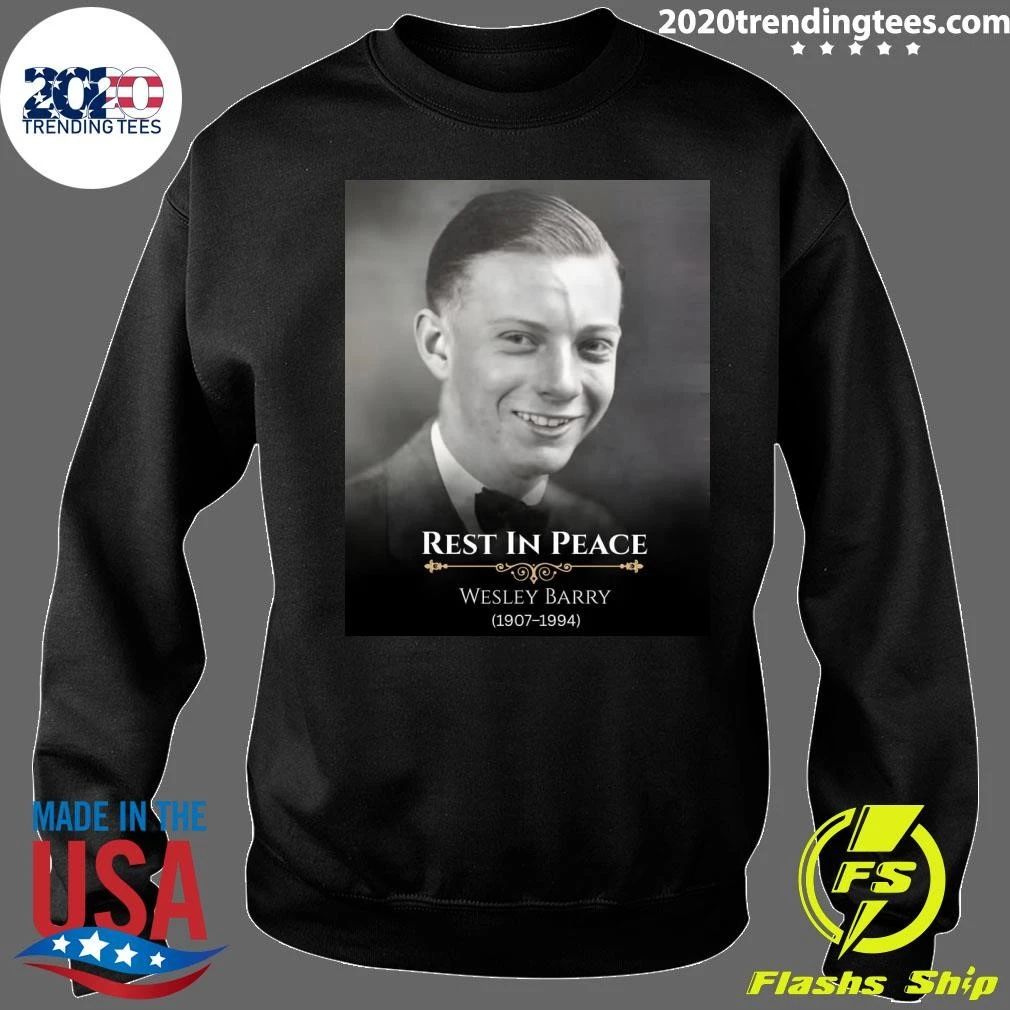 Rest In Peace Wesley Barry 1907-1994 Shirt