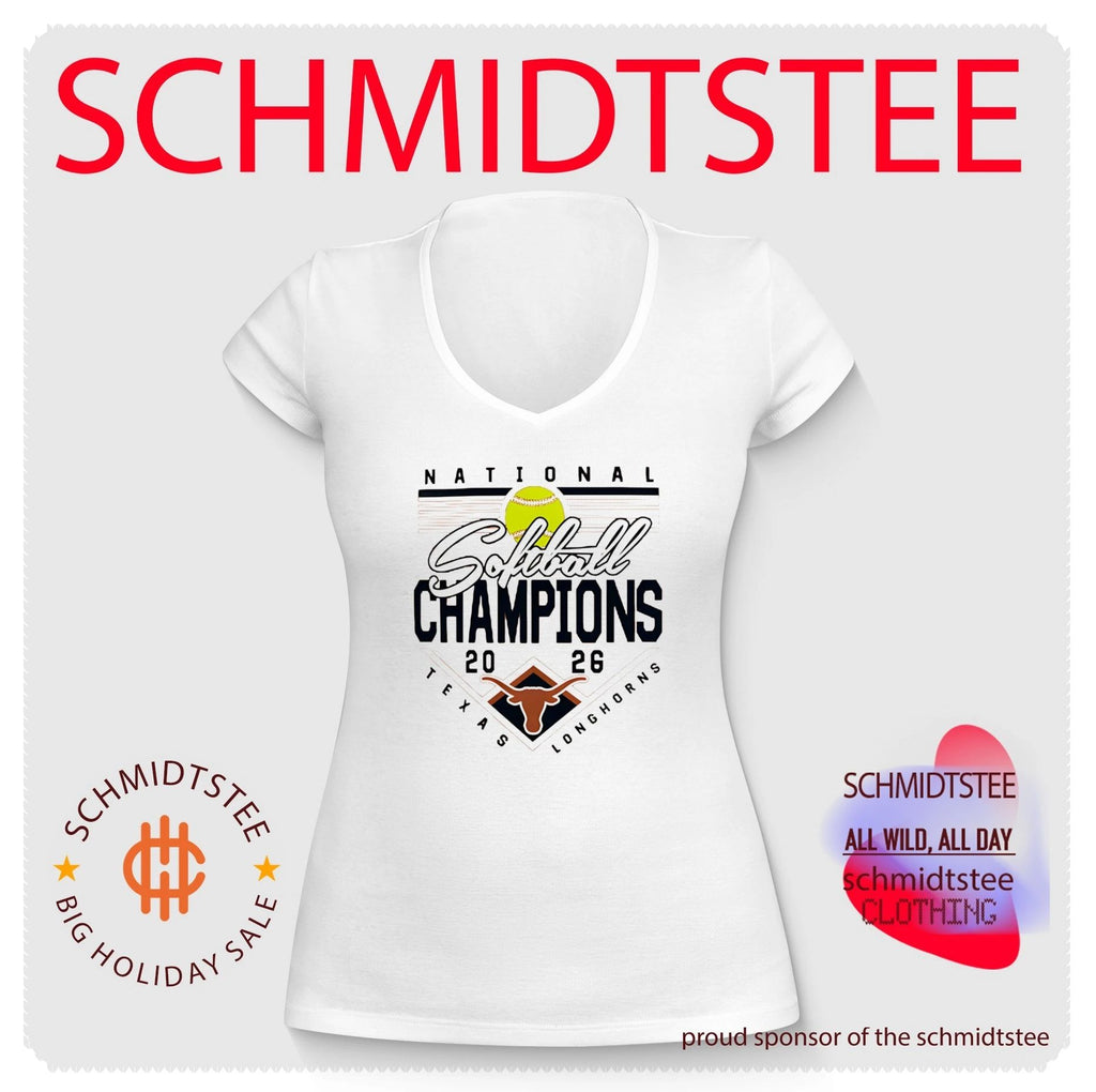 Texas Longhorns 2026 NCAA Softball Women’s College World Series National Champions Plate shirt