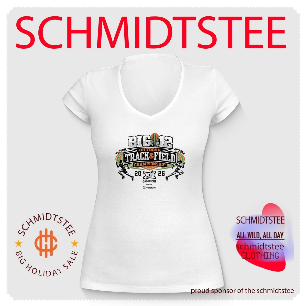 2026 Big 12 Outdoor Track & Field Championships shirt