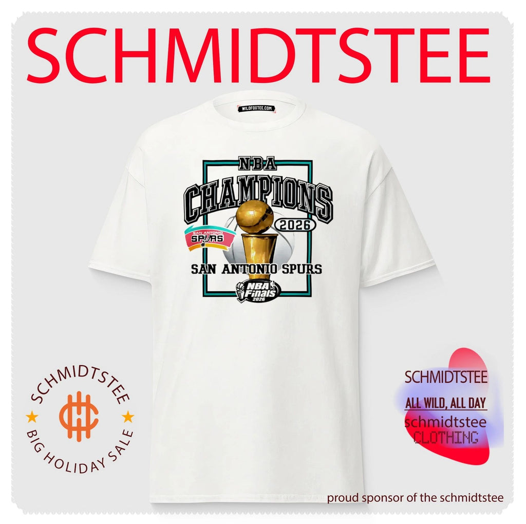 San Antonio Spurs 2026 NBA Cup Champions Basketball Graphic shirt