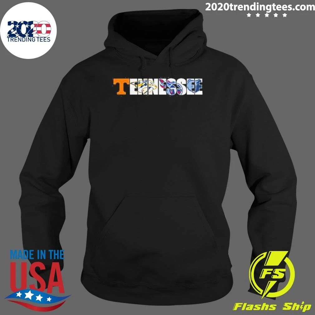 Sport Teams Tennessee Volunteer Titans Nashville Predators Shirt