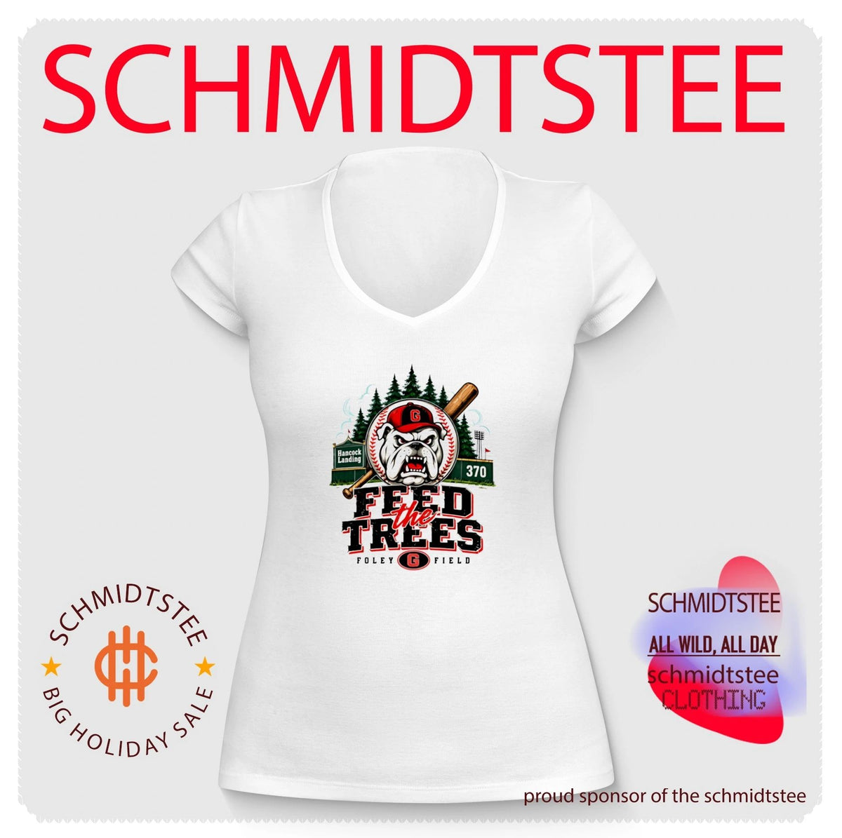 Georgia Bulldogs Feed The Trees Foley Field shirt