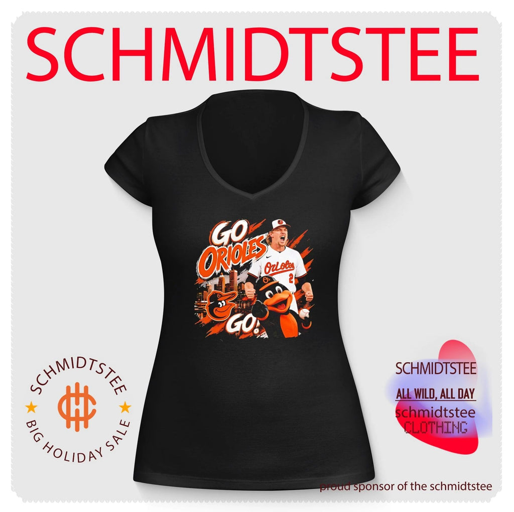 Baltimore Orioles Go Orioles Go Mascot Baseball shirt