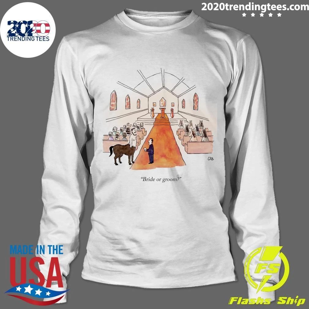 Barton Sees Things From Both Sides Bride Or Groom Shirt